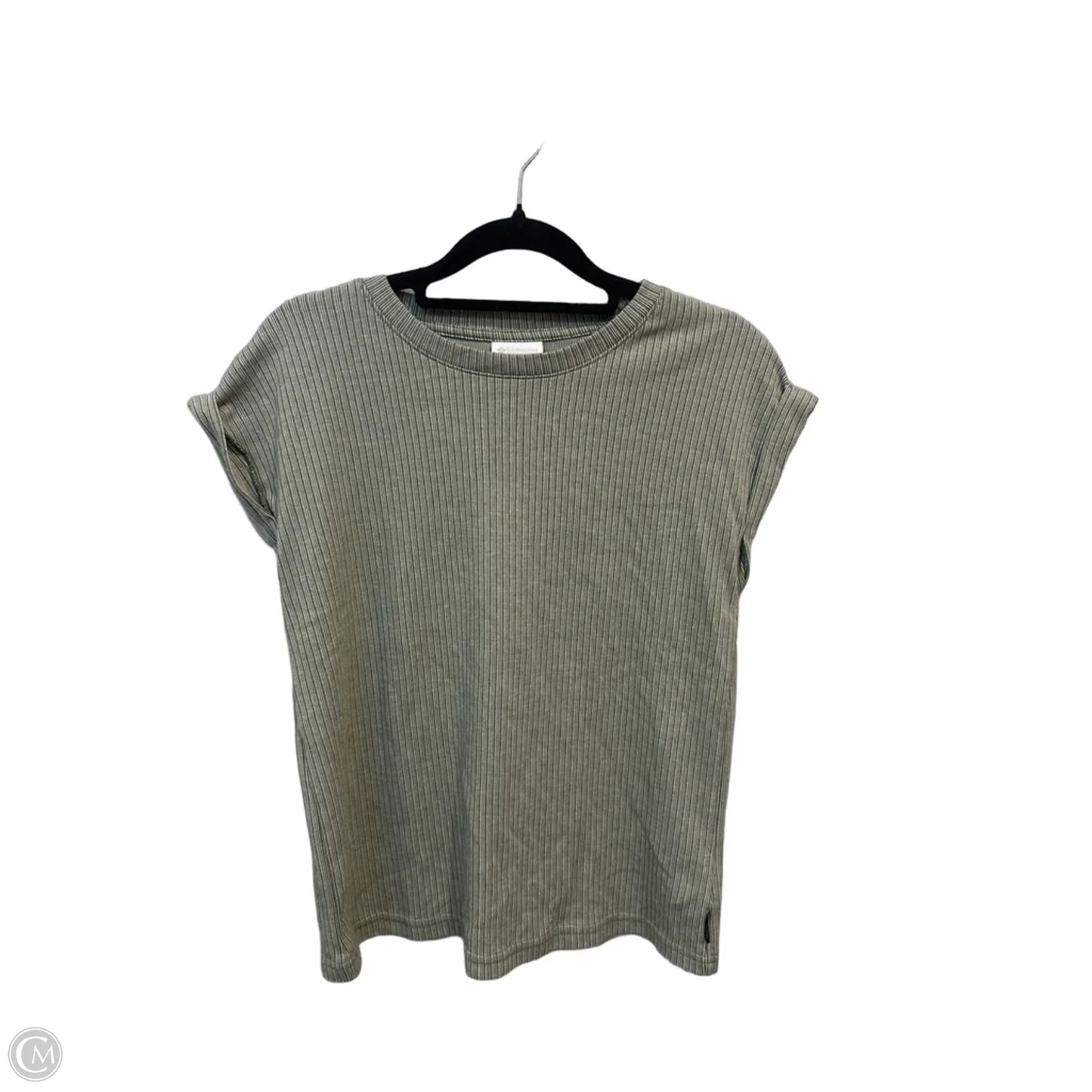Top Sleeveless By Columbia In Green, Size: S