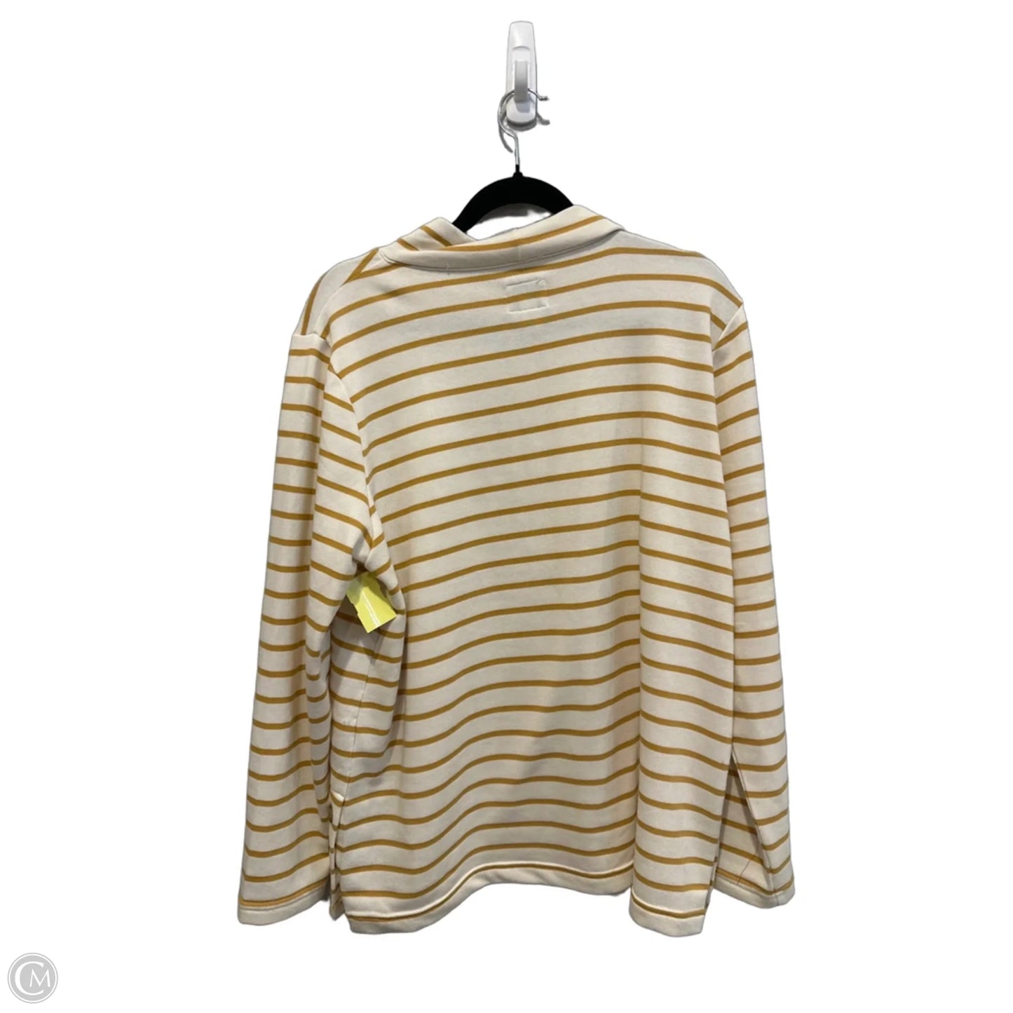 Top Long Sleeve By St Johns Bay In Striped Pattern, Size: Xl
