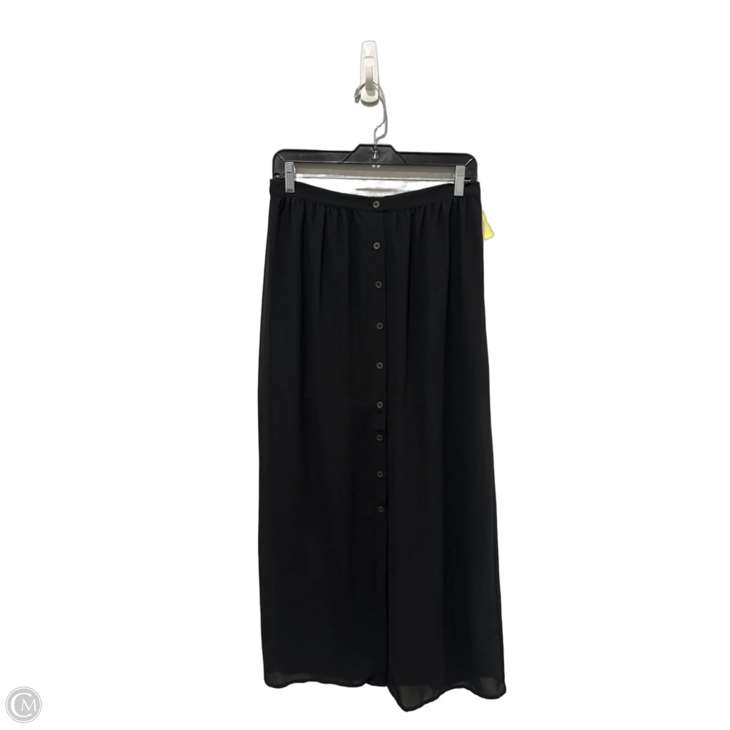 Skirt Maxi By Forever 21 In Black, Size: 8