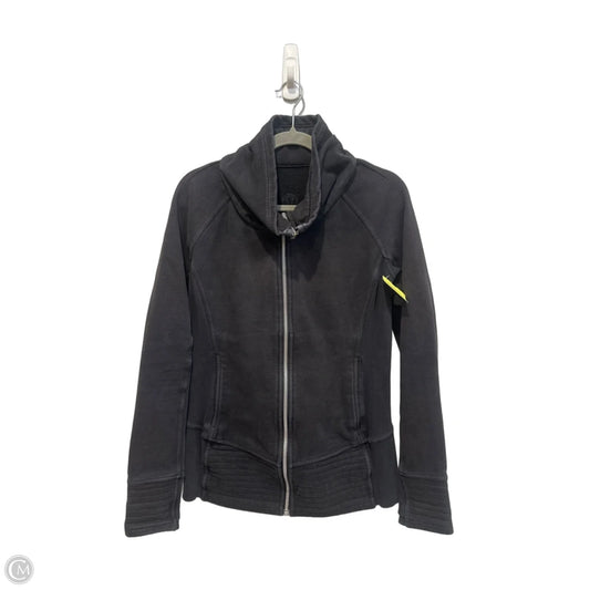 Athletic Jacket By Lululemon In Black, Size: M