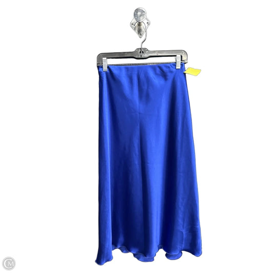 Skirt Midi By Nicole Miller In Blue, Size: 8