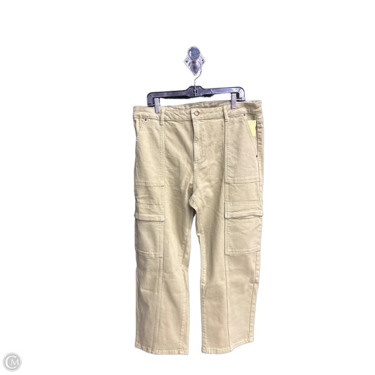 Jeans Wide Leg By Michael Kors In Green, Size: 16