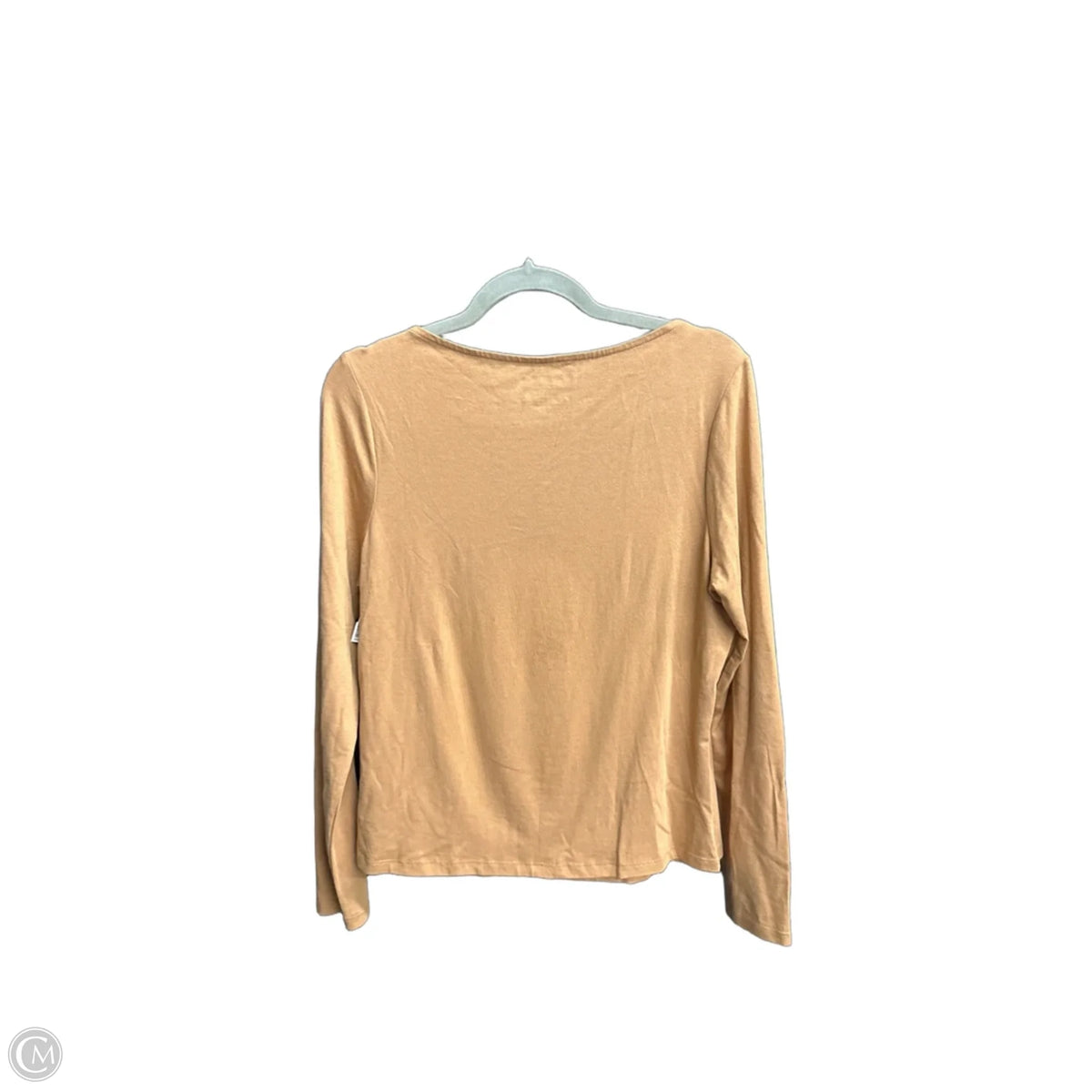 Top Long Sleeve Basic By Tahari In Brown, Size: M