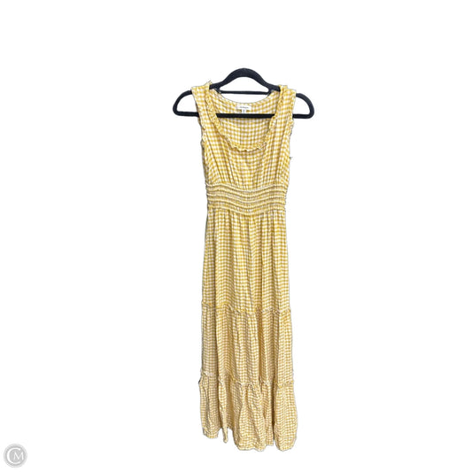 Dress Casual Maxi By Max Studio In Plaid Pattern, Size: Xs