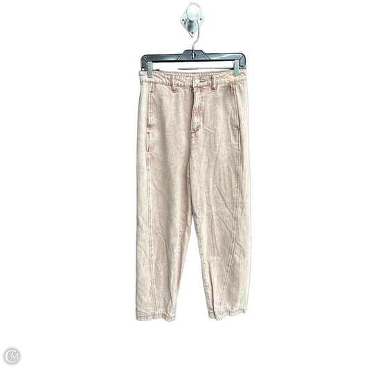 Jeans Straight By Frnch In Pink Denim, Size: 6