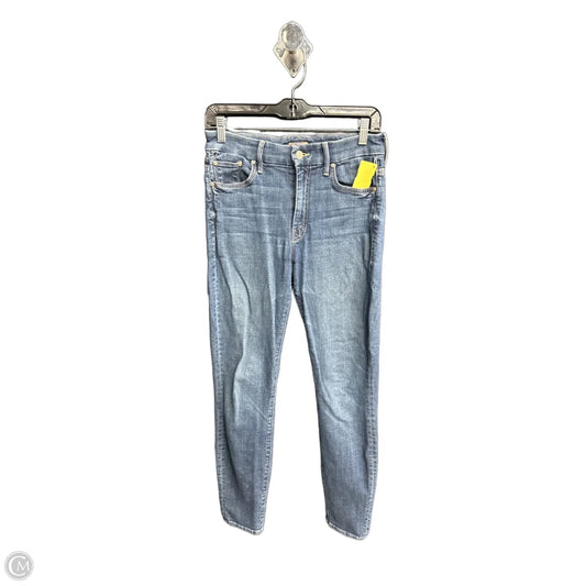 Jeans Designer By Mother In Blue Denim, Size: 6