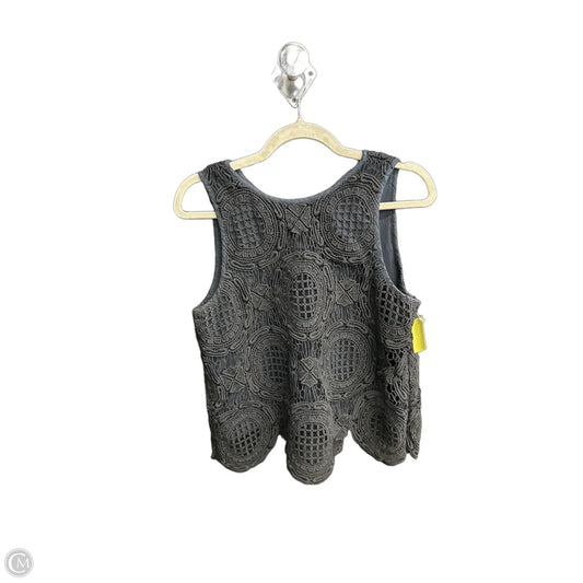 Top Sleeveless By Banana Republic In Black, Size: S