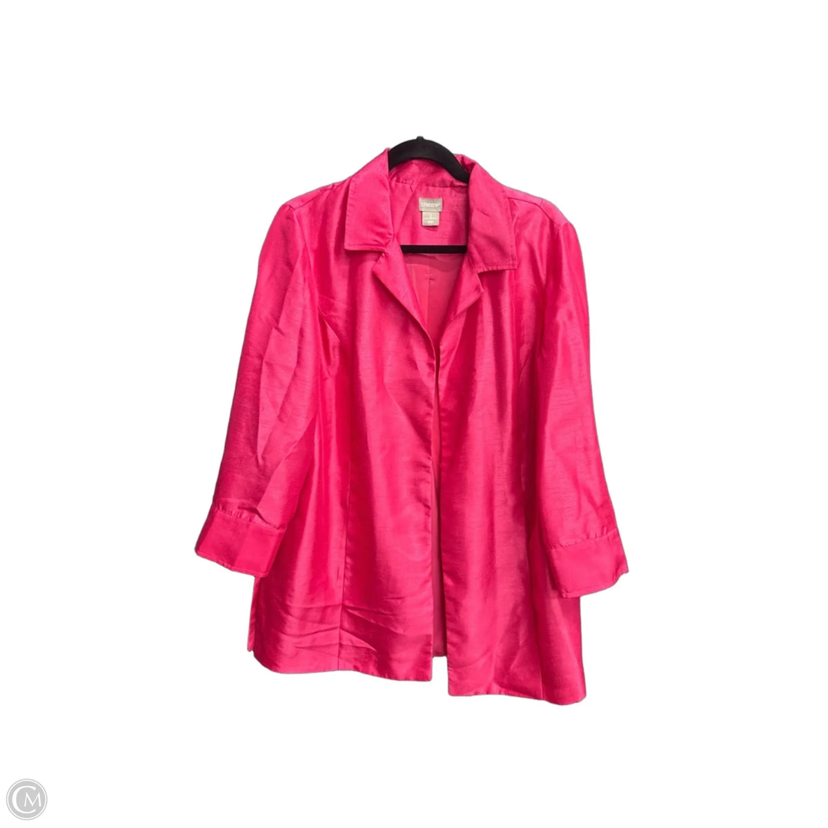 Blazer By Chicos In Pink, Size: L