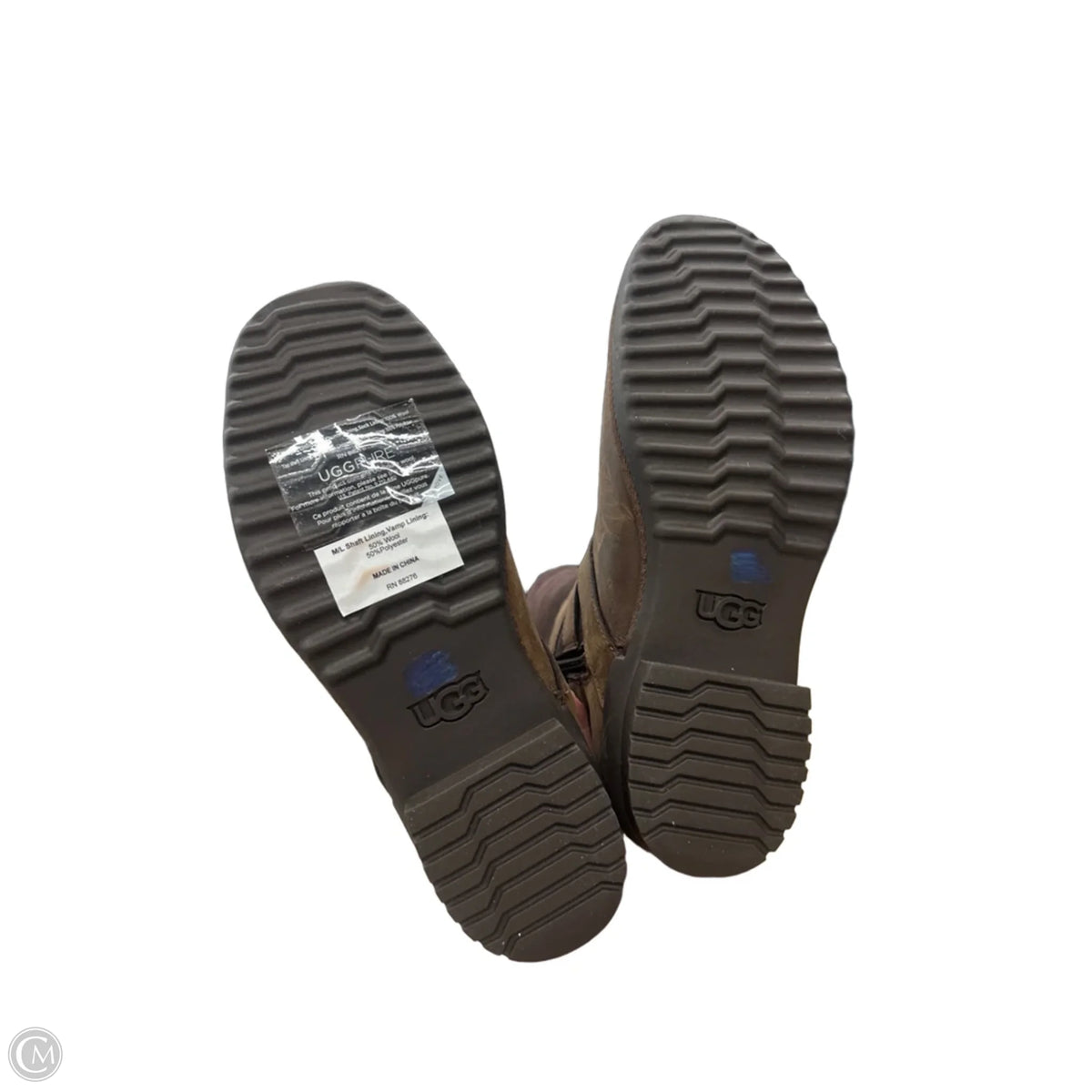 Boots Designer By Ugg In Brown, Size: 8.5
