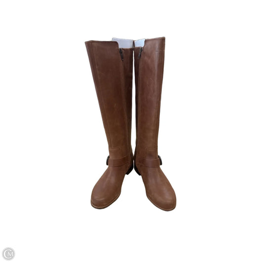 Boots Designer By Ugg In Brown, Size: 6