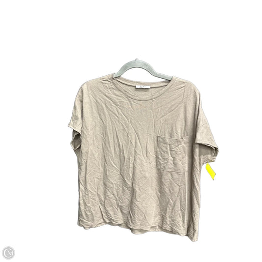 Top Short Sleeve Basic By Tres Bien In Grey, Size: 6