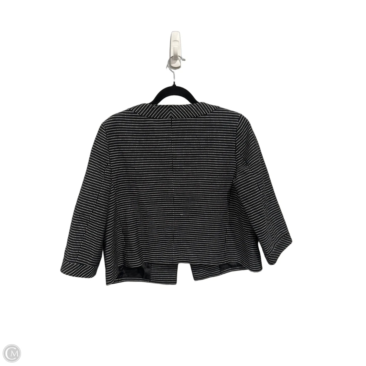 Jacket Other By Talbots In Black & White, Size: 14p