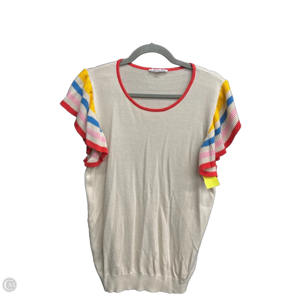 Top Sleeveless By Thml In Beige, Size: L