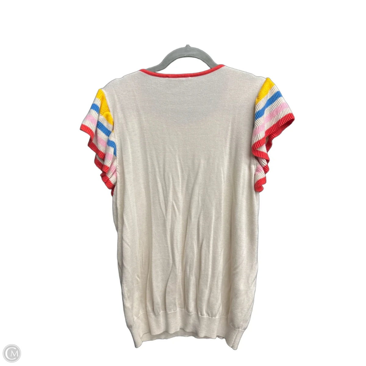 Top Sleeveless By Thml In Beige, Size: L