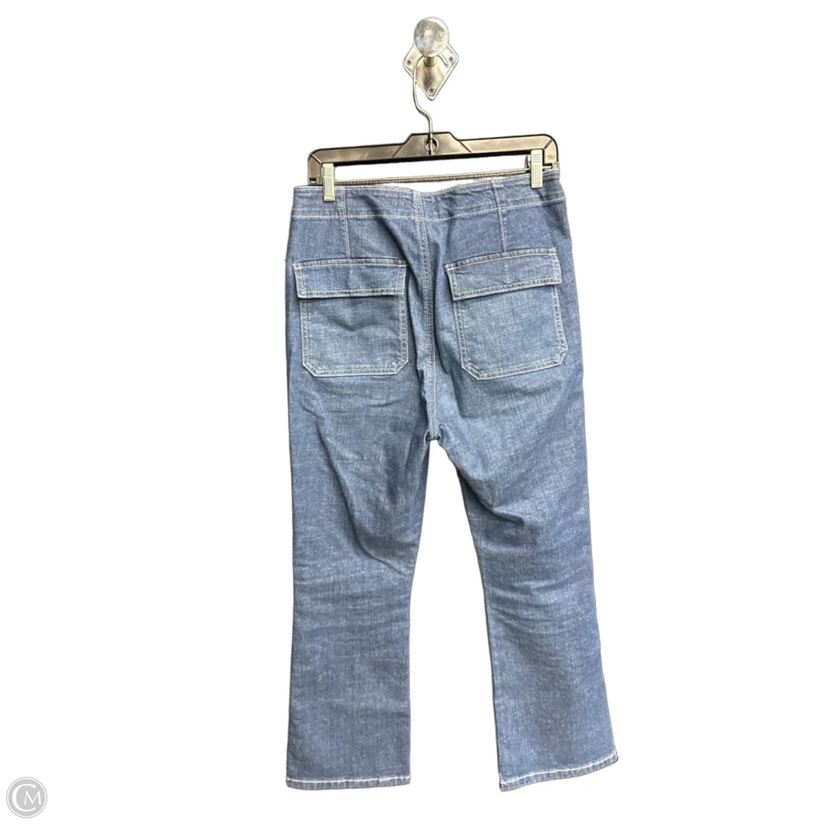Jeans Boot Cut By Loft In Blue Denim, Size: 6