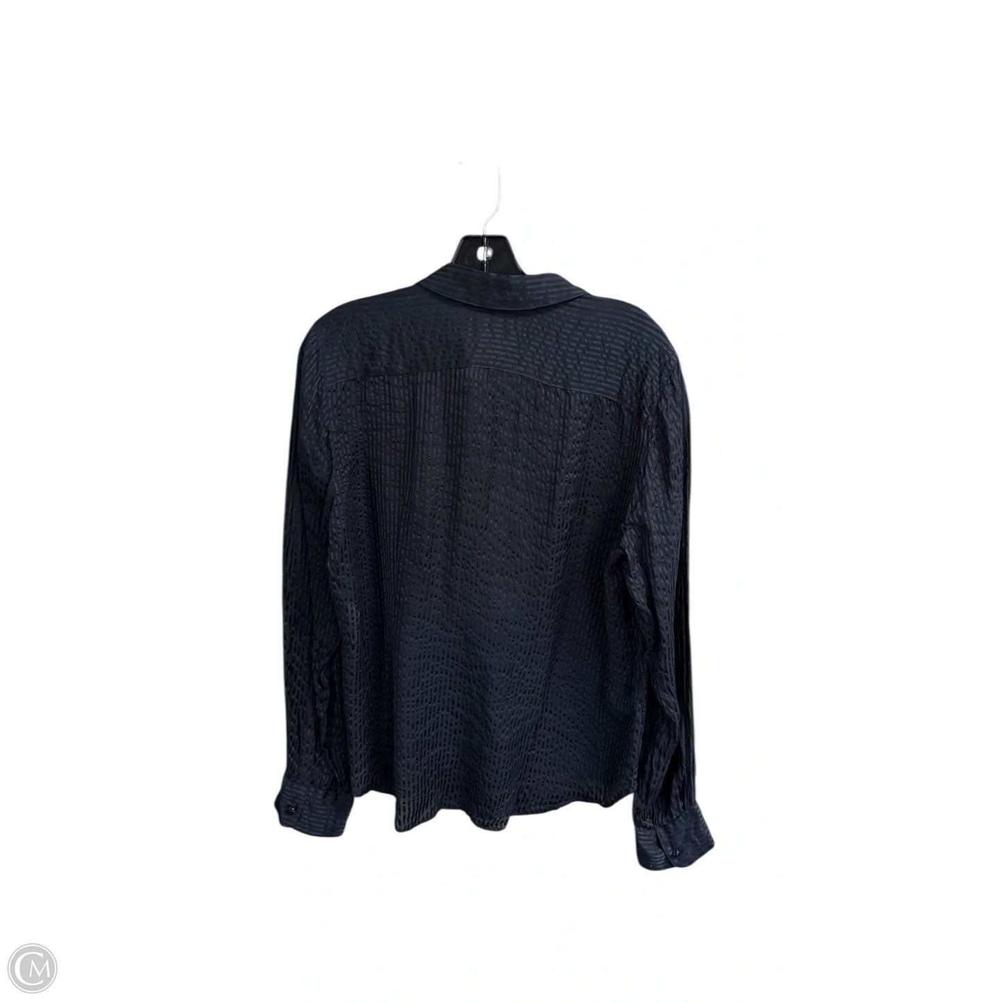 Top Long Sleeve By Lauren By Ralph Lauren In Black, Size: L