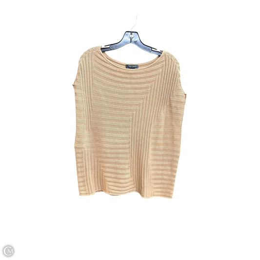 Sweater Short Sleeve By White House Black Market In Beige, Size: S