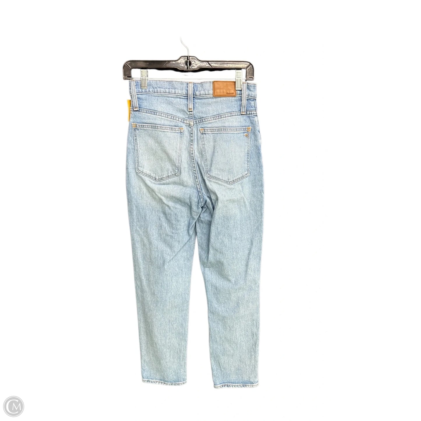Jeans Straight By Madewell In Blue Denim, Size: 2