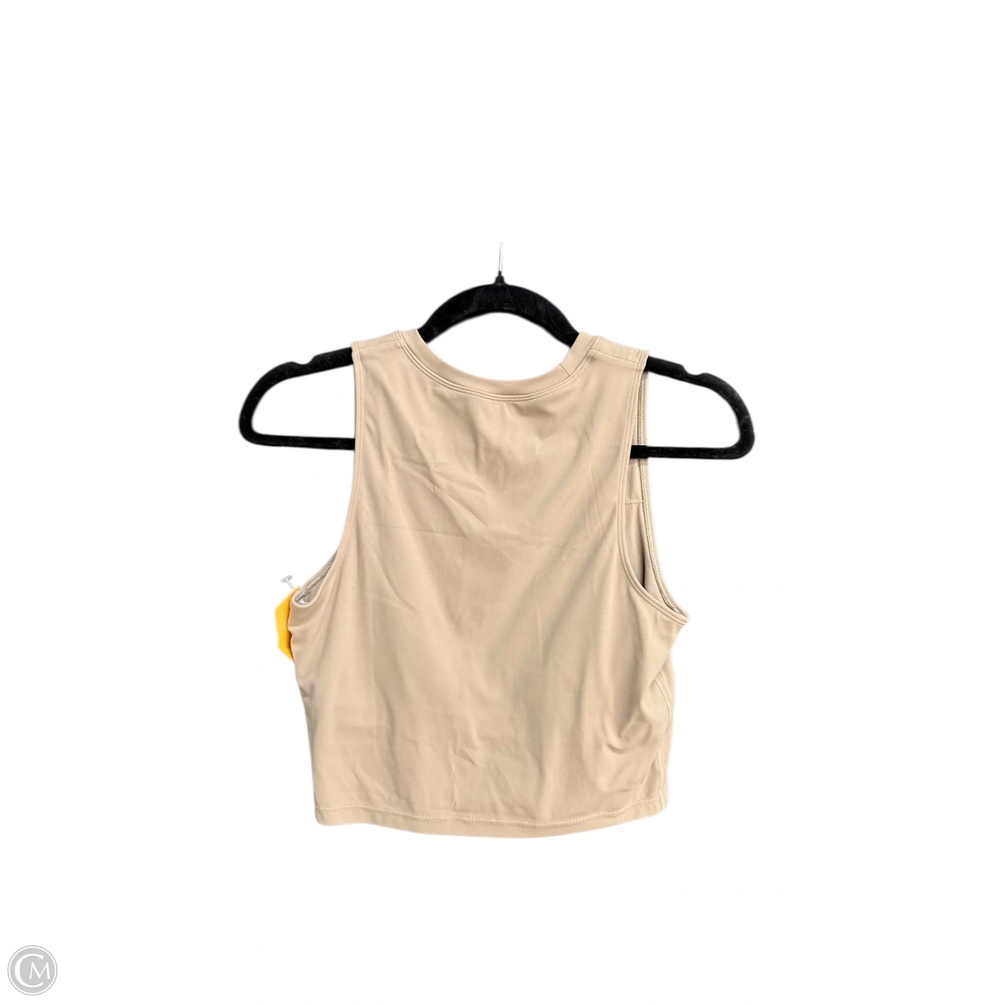 Athletic Bra By Clothes Mentor In Beige, Size: S