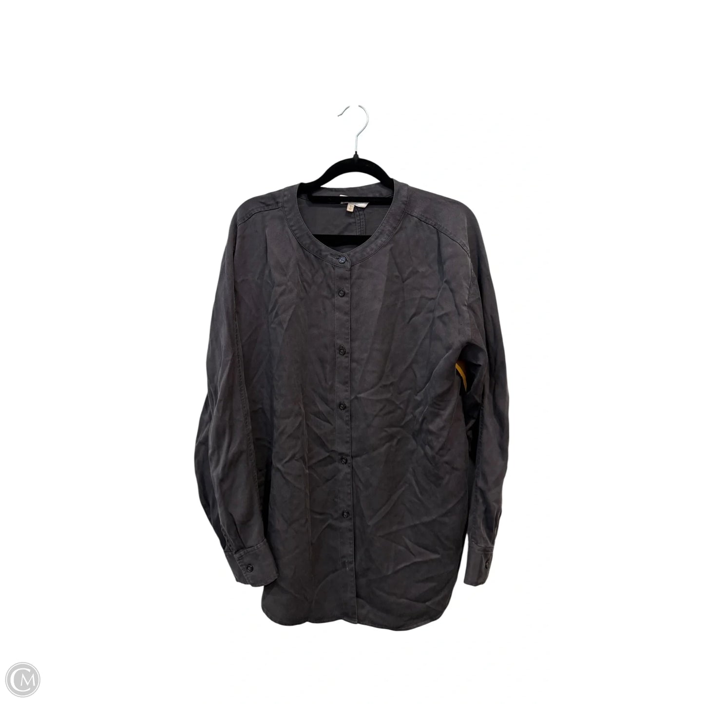 Top Long Sleeve By Lou And Grey In Grey, Size: S
