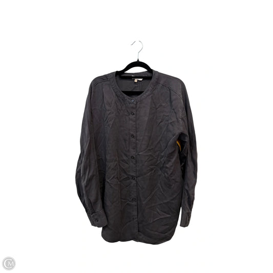 Top Long Sleeve By Lou And Grey In Grey, Size: S