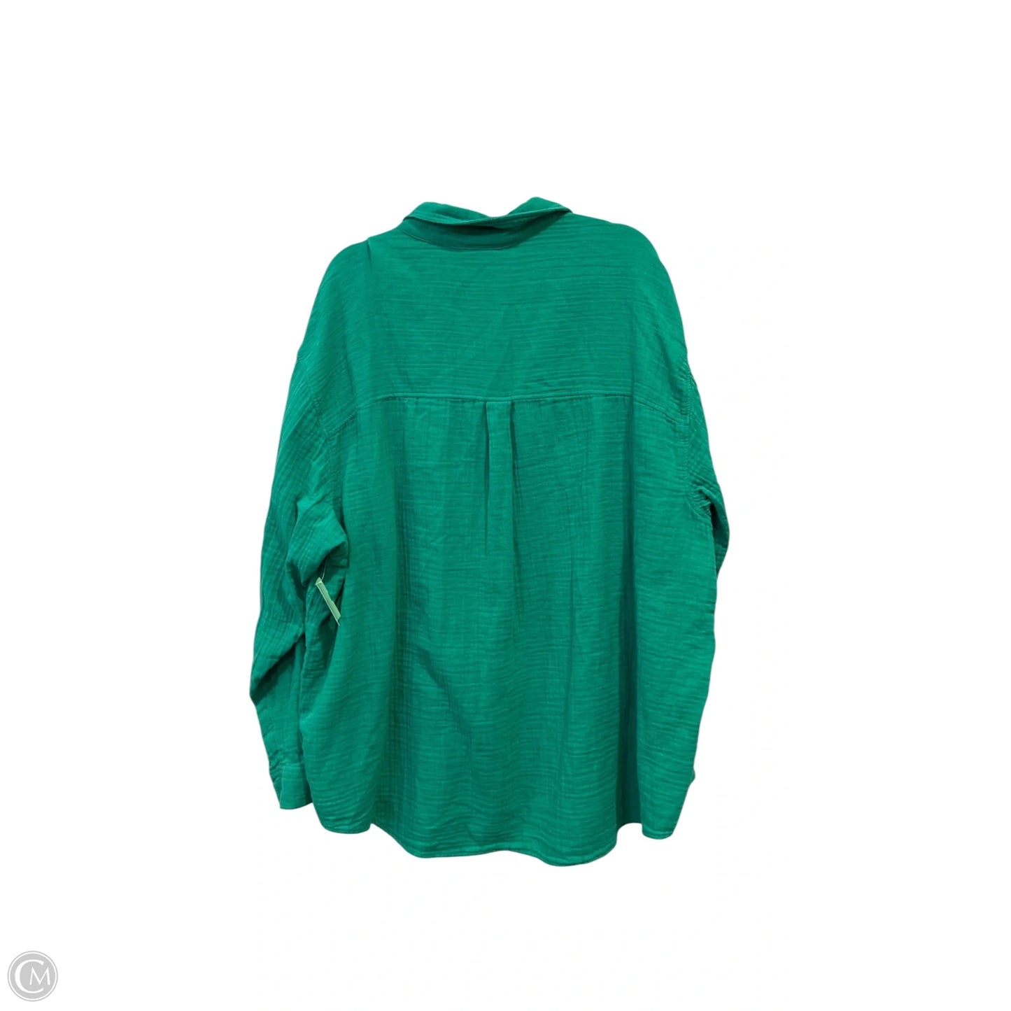Top Long Sleeve By Gap In Green, Size: 2x