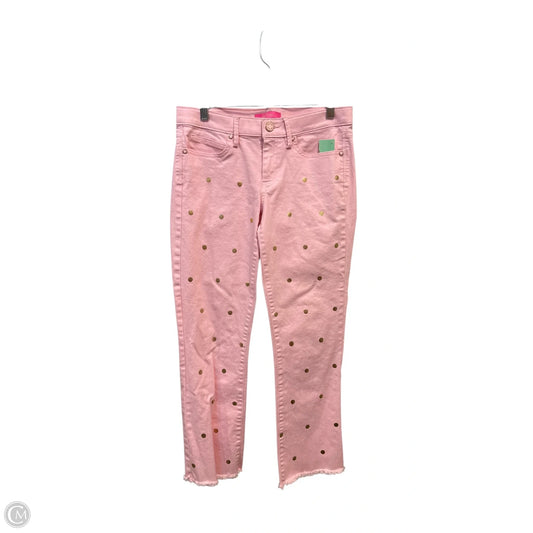 Jeans Designer By Lilly Pulitzer In Pink, Size: S