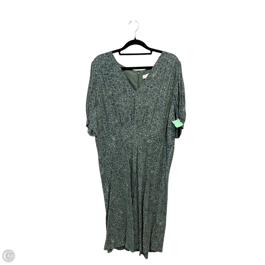 Dress Casual Maxi By Loft In Green, Size: L