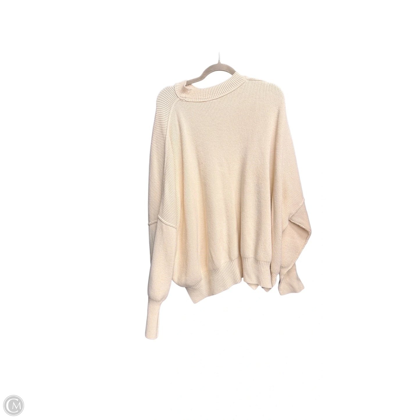 Sweater By Free People In Cream, Size: M