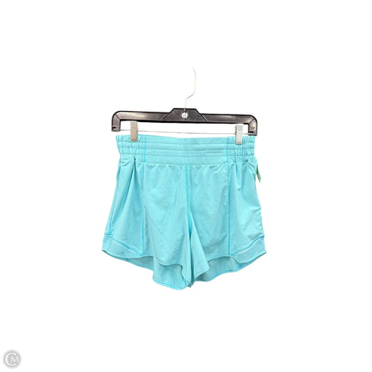 Athletic Shorts By Lululemon In Teal, Size: M