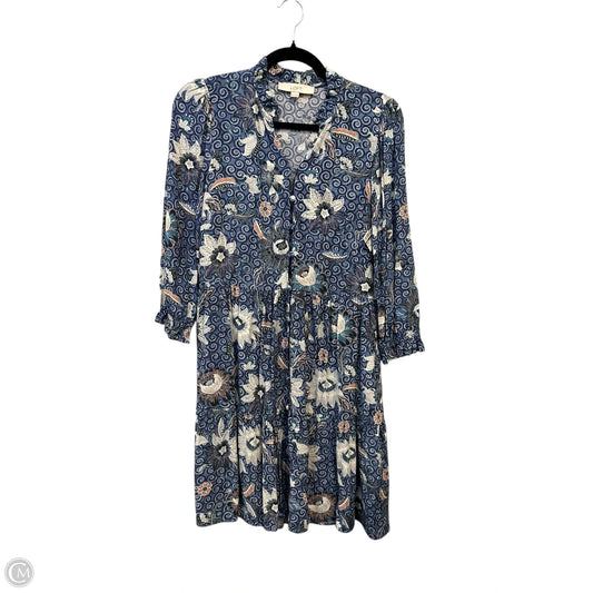 Dress Casual Maxi By Loft In Floral Print, Size: Xs