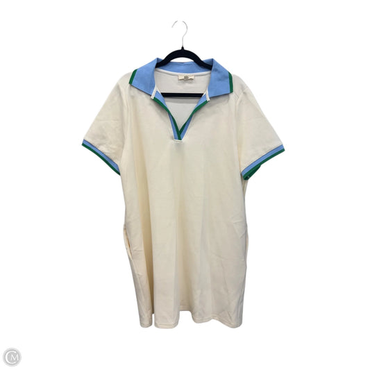 Dress Casual Short By Entro In Cream, Size: Xl