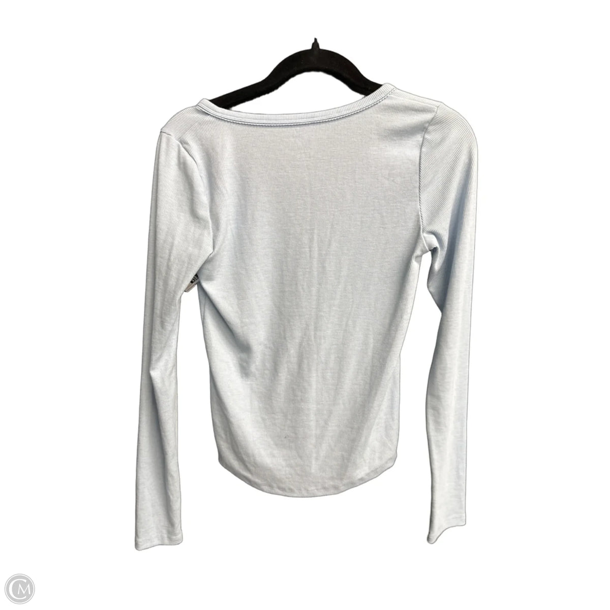 Top Long Sleeve By American Eagle In Blue, Size: M