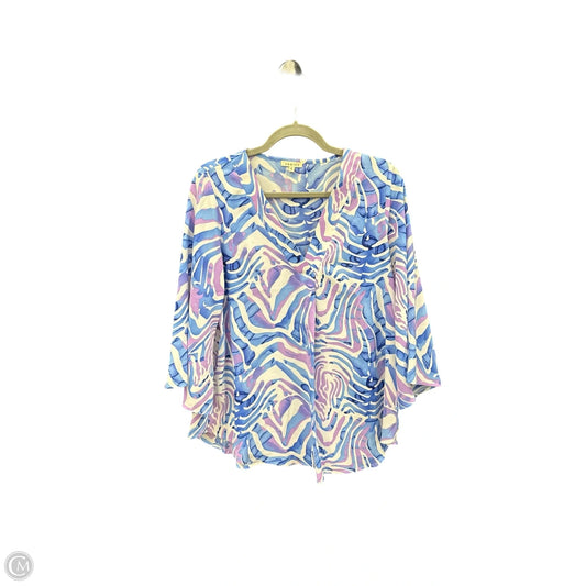 Top Long Sleeve By Jodifl In Multi-colored, Size: S