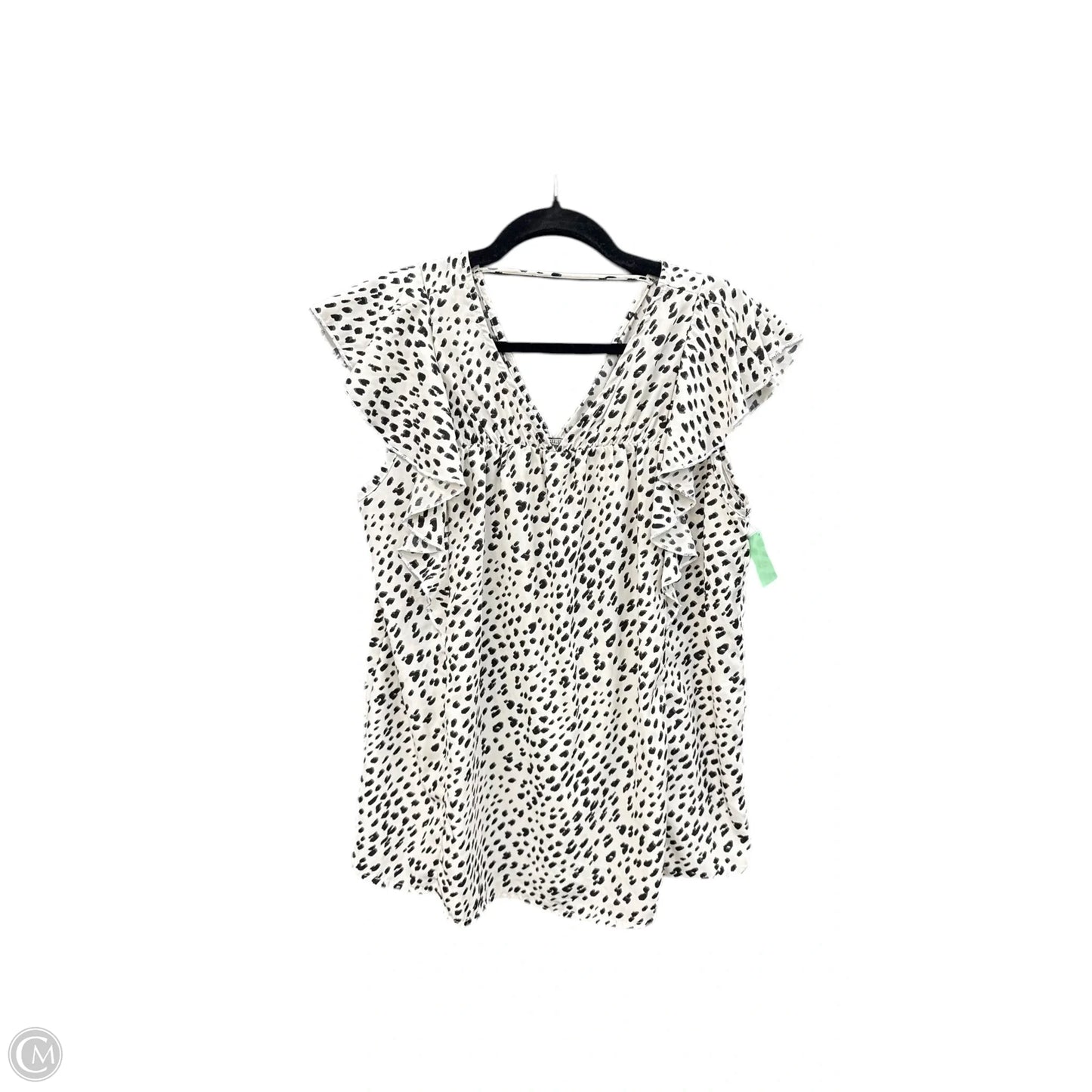 Top Sleeveless By Clothes Mentor In Animal Print, Size: L