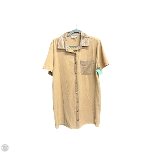 Dress Casual Short By Entro In Brown, Size: M
