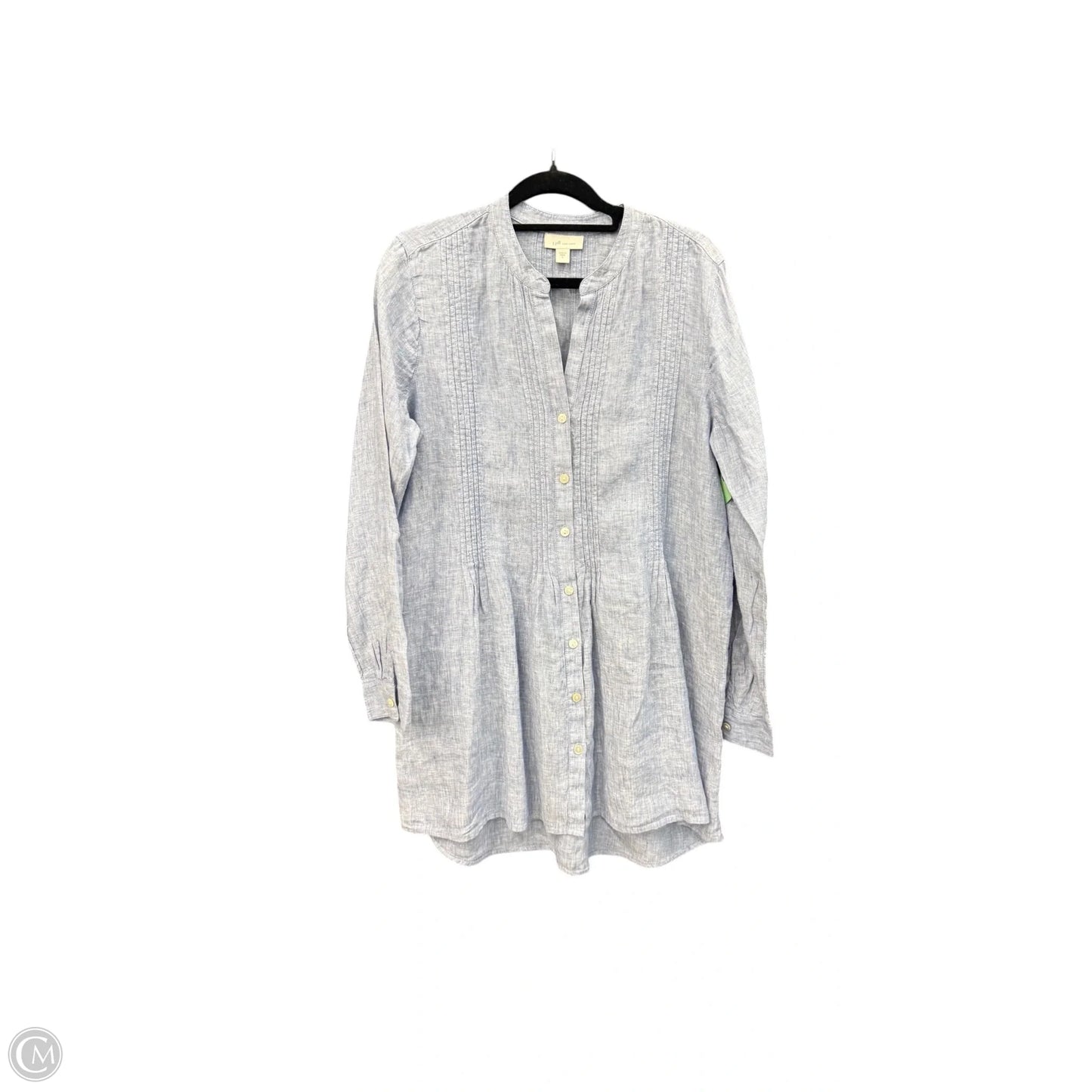 Tunic Long Sleeve By J. Jill In Blue, Size: S