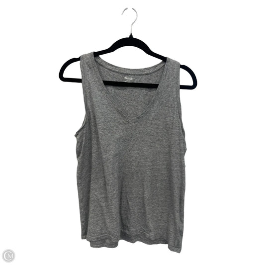Top Sleeveless By Madewell In Grey, Size: Xs