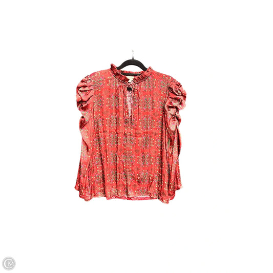Top Long Sleeve By Loft In Floral Print, Size: S
