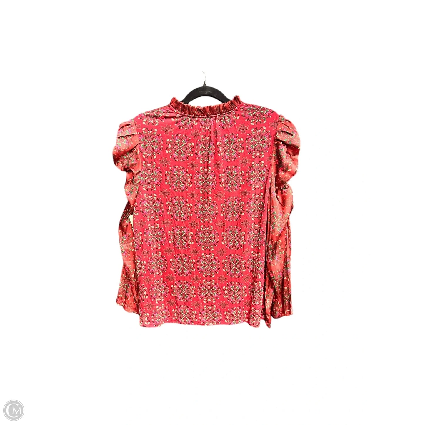 Top Long Sleeve By Loft In Floral Print, Size: S