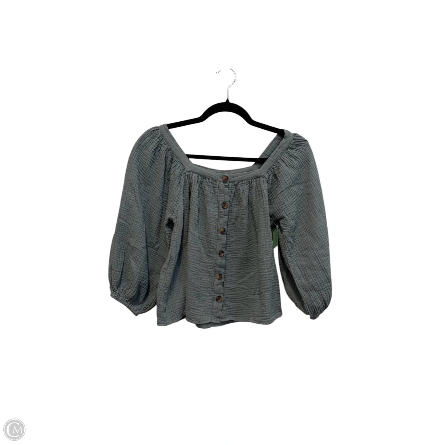 Top Short Sleeve By Clothes Mentor In Green, Size: S