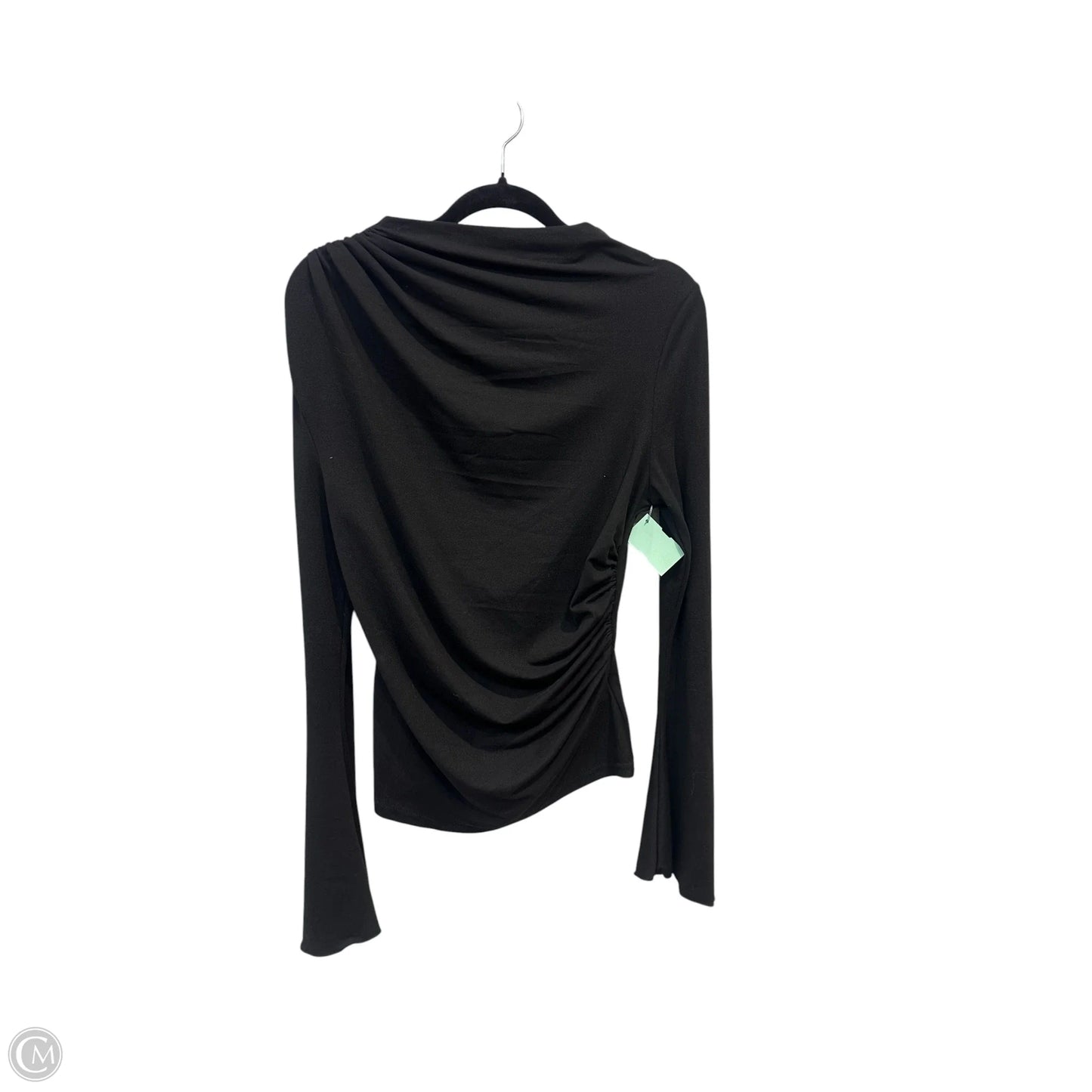 Top Long Sleeve By Shinestar In Black, Size: M