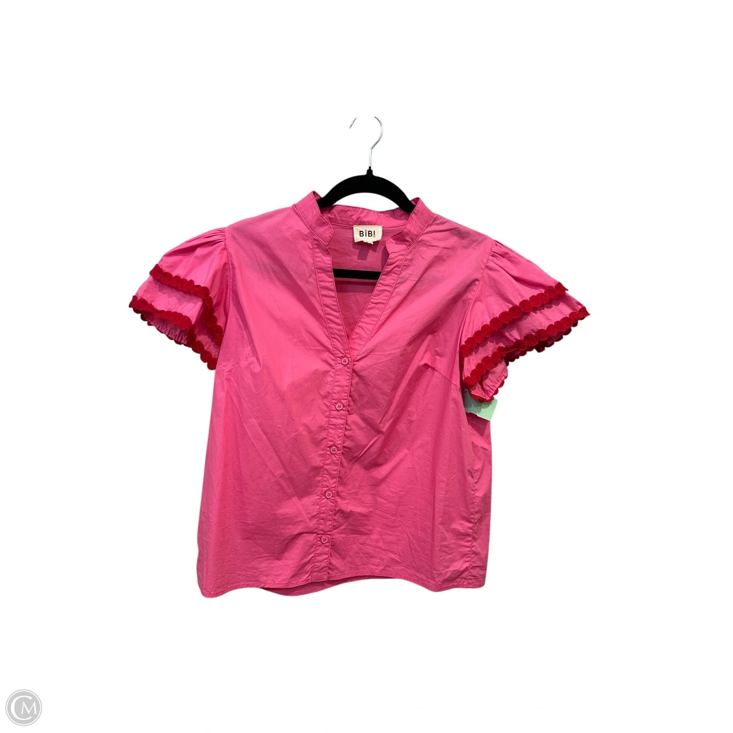 Top Sleeveless By Bibi In Pink, Size: S