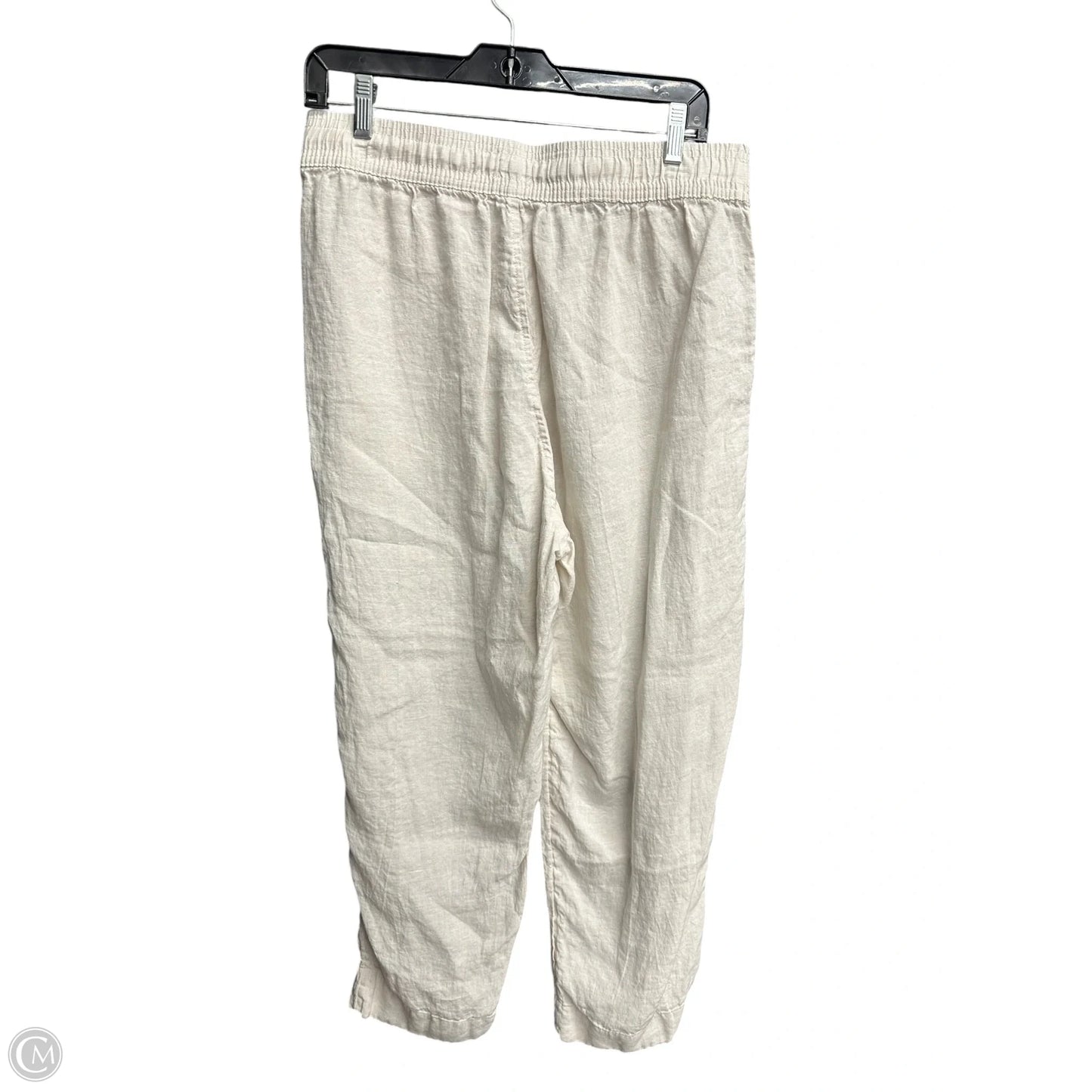 Pants Linen By Sigrid Olsen In Cream, Size: 12