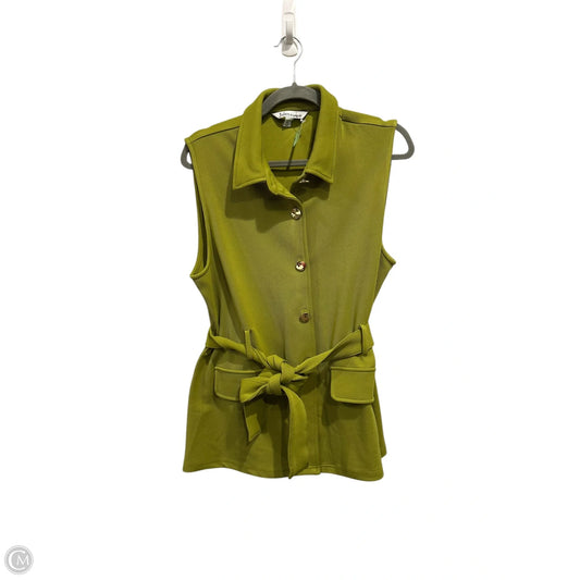 Top Sleeveless By Jules & Leopold In Green, Size: Xl