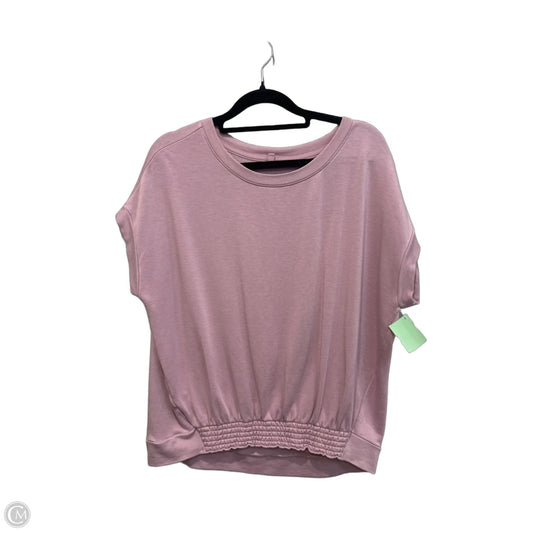 Top Short Sleeve By Lou And Grey In Purple, Size: S