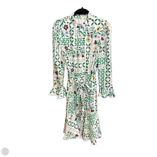 Dress Casual Midi By Ann Taylor In Floral Print, Size: M