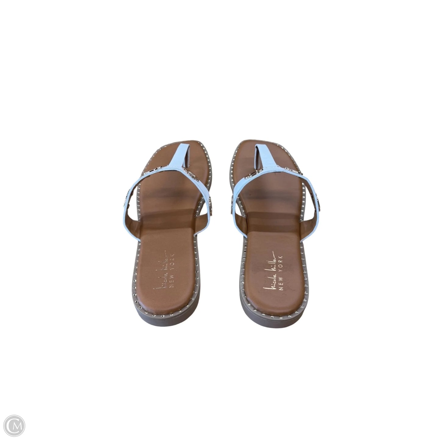 Sandals Flats By Nicole Miller In Brown, Size: 10