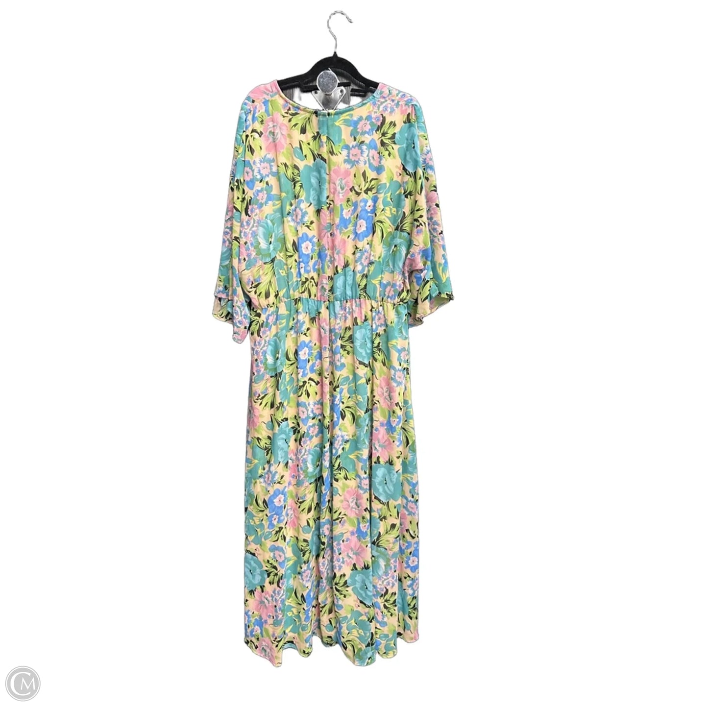 Dress Casual Maxi By Entro In Floral Print, Size: Xl