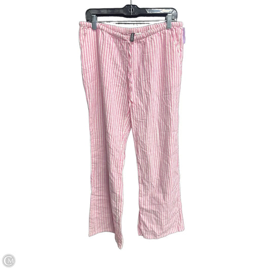 Pants Linen By Divided In Pink & White, Size: 8